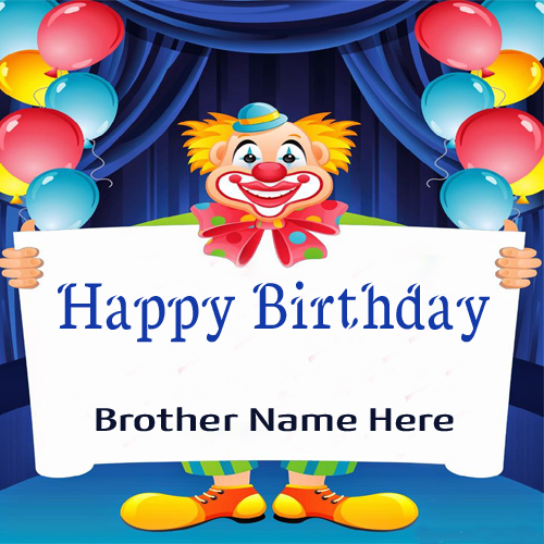 Best Cool Birthday Images  For Other Brother  With Name