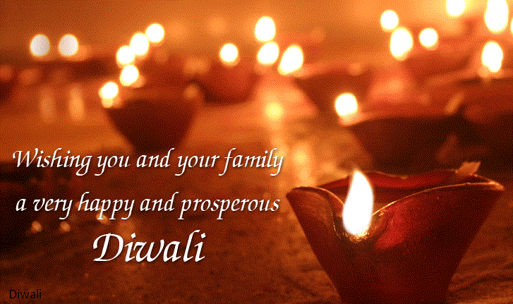 Happy Diwali Greeting card 