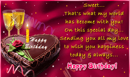 Happy birthday Wishes Card 