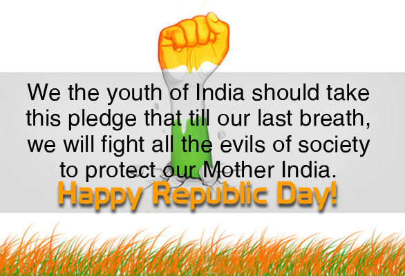 Happy  Republic Day Shayari Image 