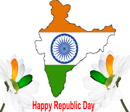 Happy Republic Day Map GIF Images
