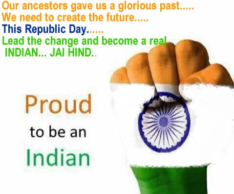 Happy Republic Day Proud To Be Indian