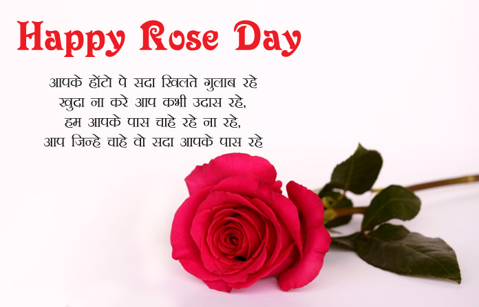 Rose Day Shayaris Images In Hindi
