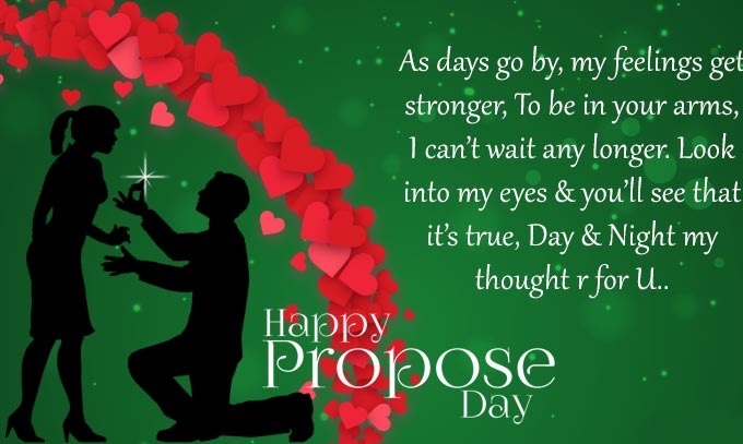 Happy Propose Day HD Quotes Image 2019