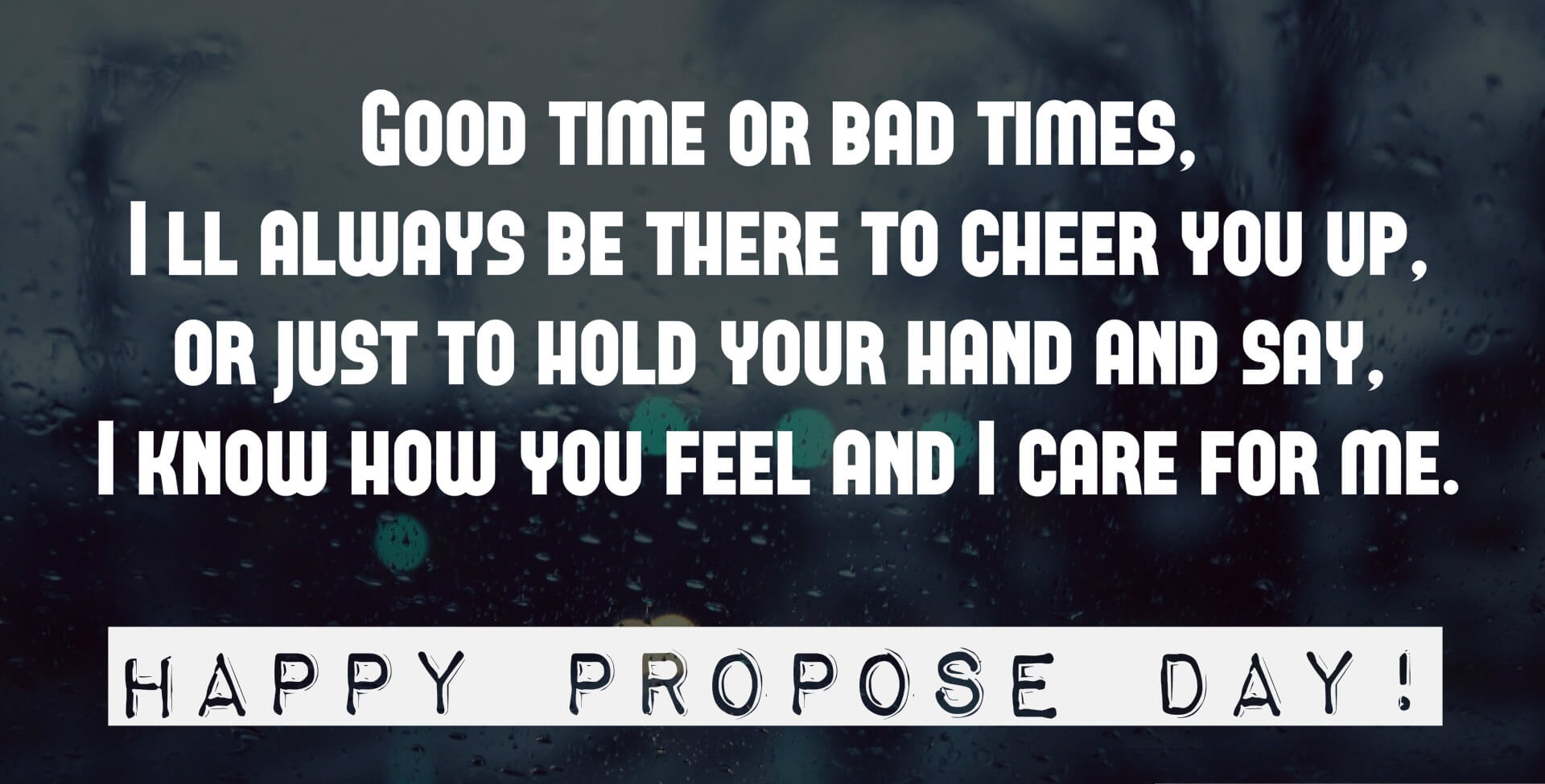 Happy Propose Day HD Quotes Wallpaper 2019