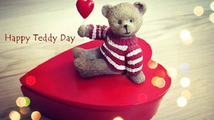 happy teddy day wishes wallpaper 2019