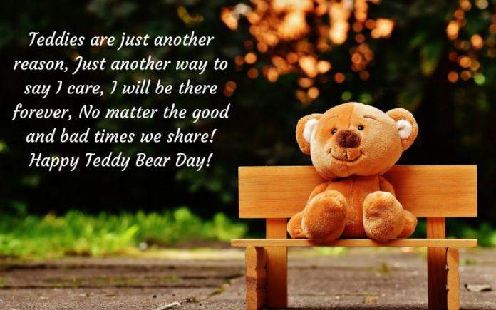 happy teddy day greetings quotes wallpaper 2019
