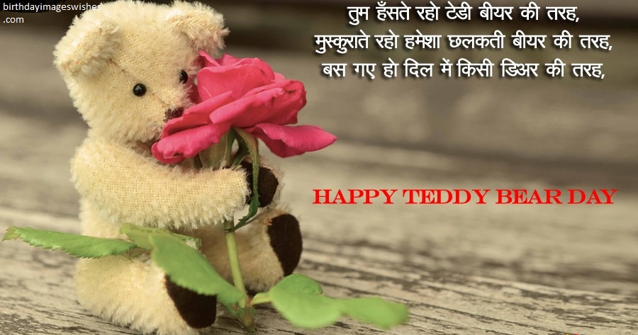 teddy day wishes hindi quotes images 2019