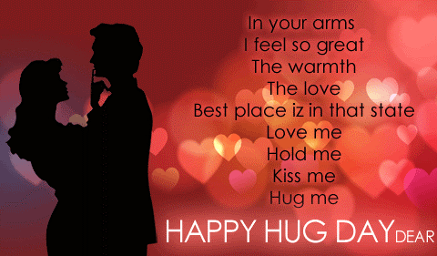 happy hug day quotes images 2019