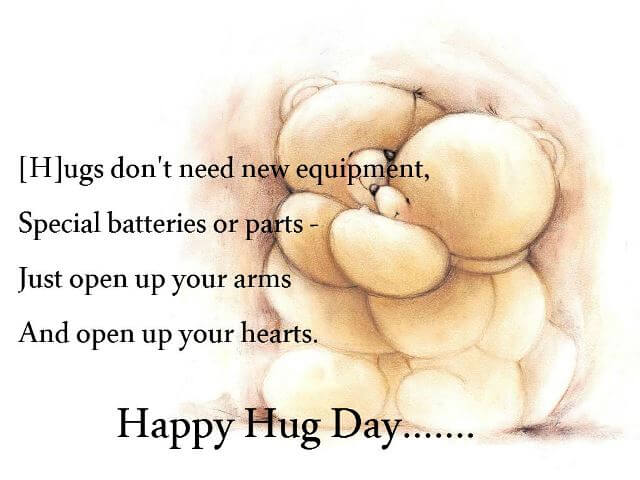hug day wishes quotes teddy images 2019