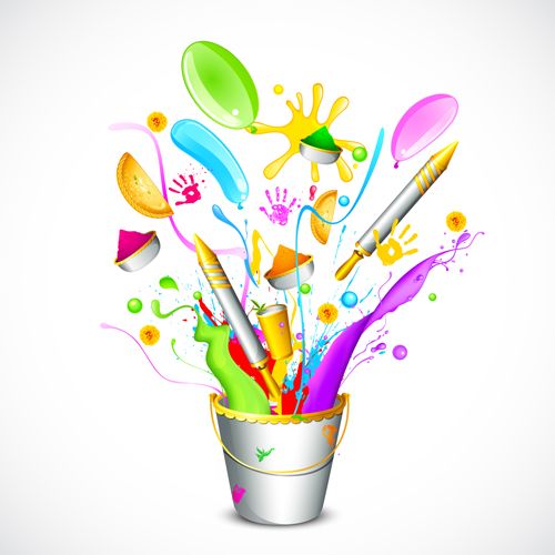 Happy Holi Background Wallpapers