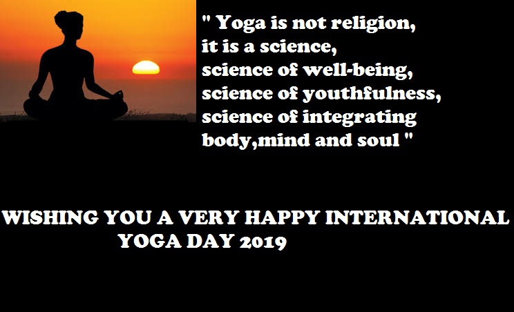 Happy International Yoga Day Quotes Images