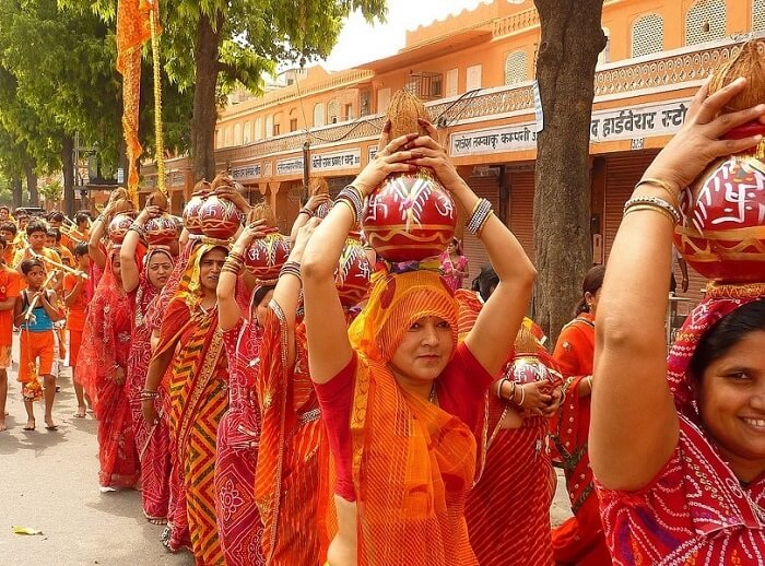 Teej Festival in Udaipur Images