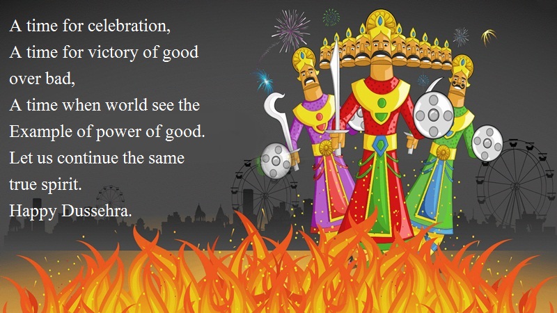 Happy Dussehra Quotes For  Facebook Status