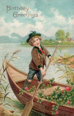 2020 Happy Birthday Wishes Vintage Postcards Dear Friend