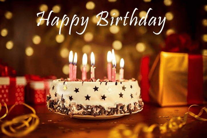 Happy Birthday With Cake Wishes