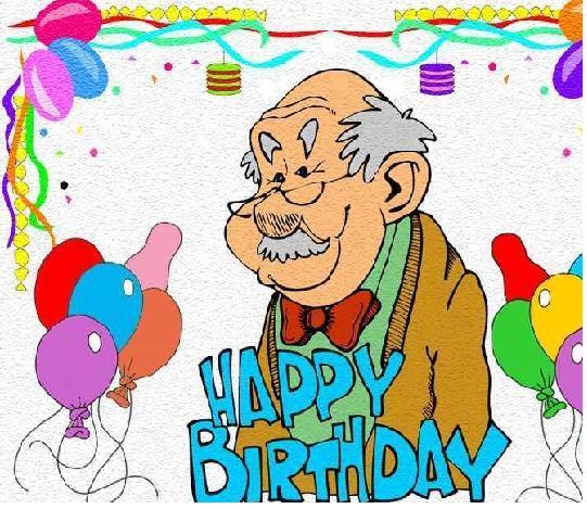 Wish You a Happy Birthday Best Grandfather Image 