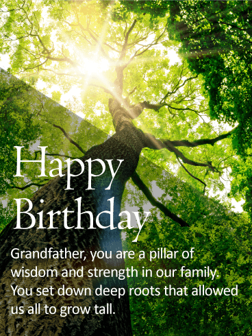 Wish You a Happy Birthday Best Grandfather Image 