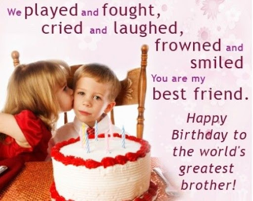 Fantastic Birthday Wishes For Brother