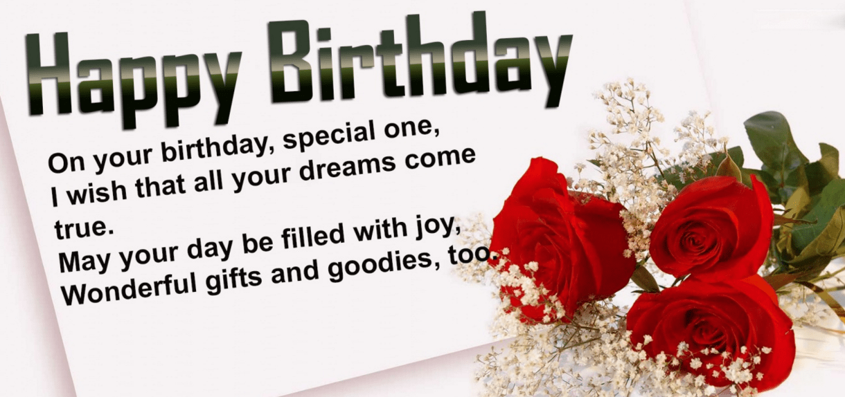 Birthday Messages for Someone Special 