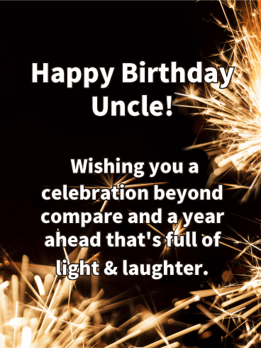 Wish You Very Happy Birthday Uncle