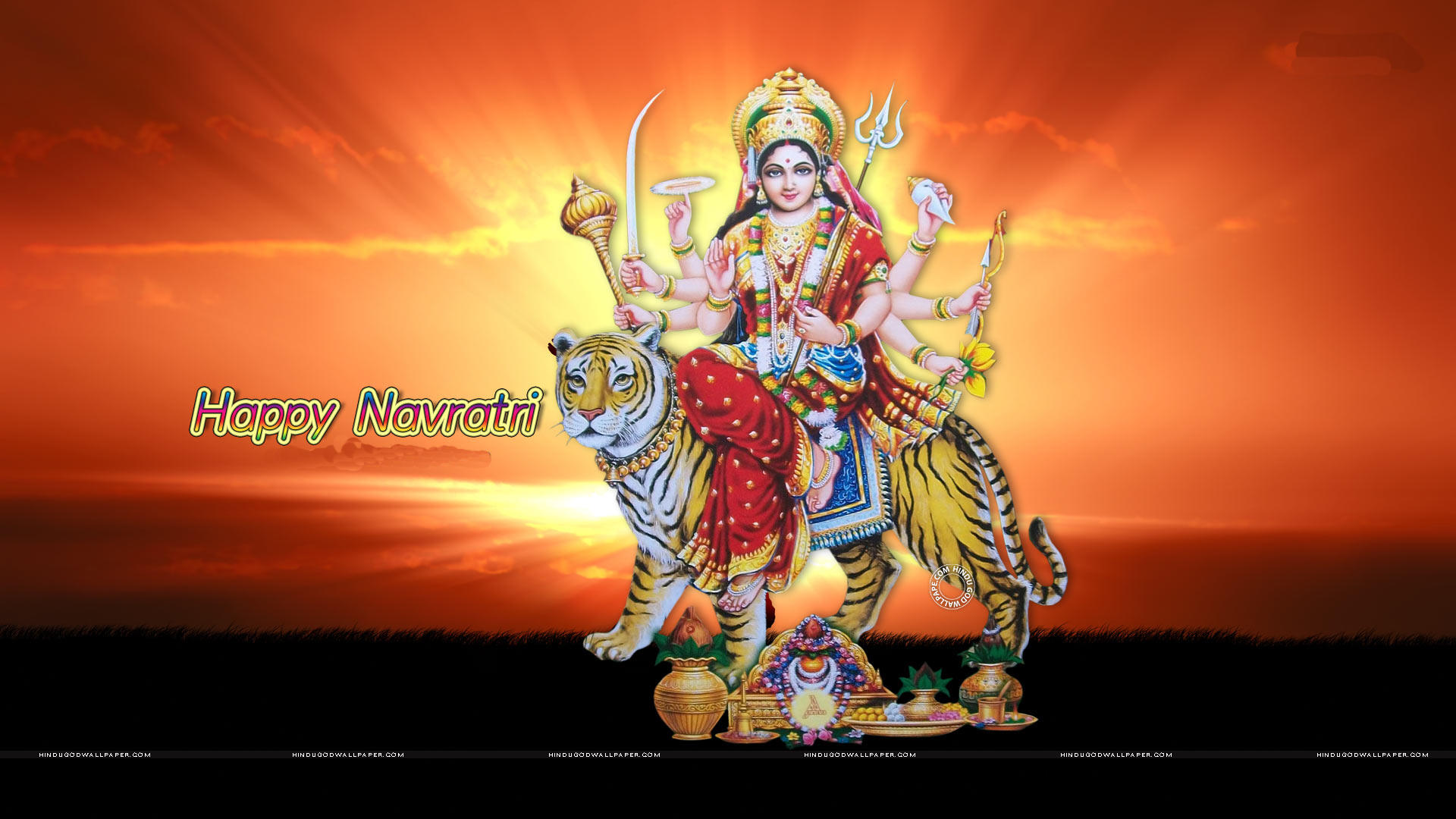 Friendly Navratri Festival Wishes Photo 