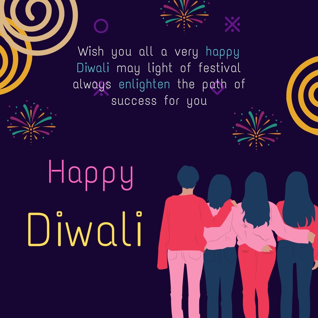 Wish You a Happy Diwali to Best Friend Image 