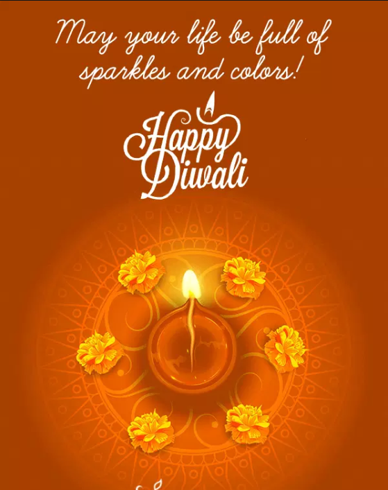 Friendly Happy Diwali Wishes Images 
