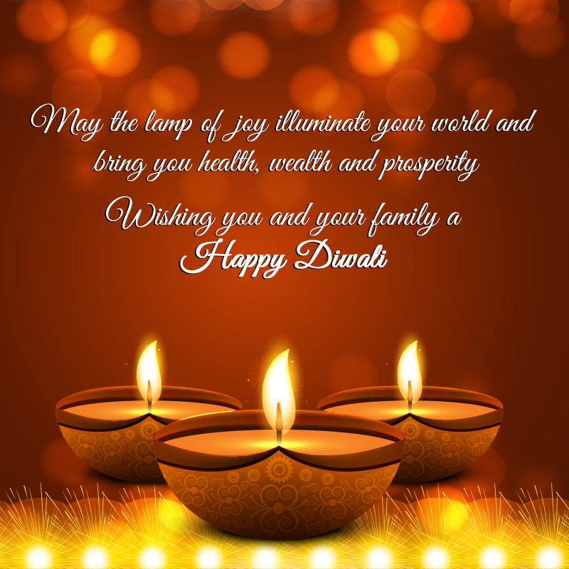 Friendly Happy Diwali Wishes Images 