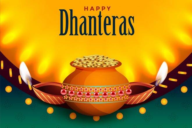 Happy Dhanteras Wishes Walpaper 2020