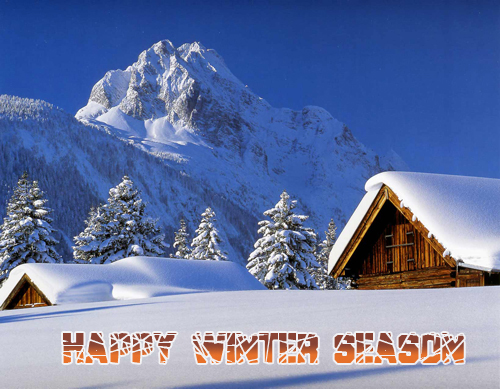 Happy Winters Day HD Wallpaper 