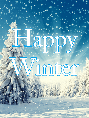 Happy Winters Day HD Wallpaper 