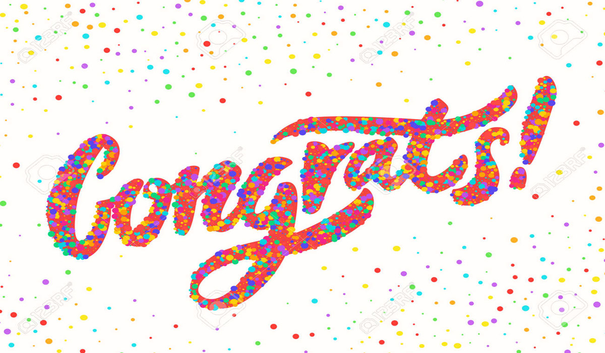 Congratulations 