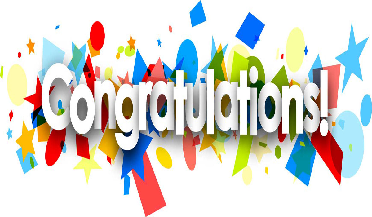Congratulations 