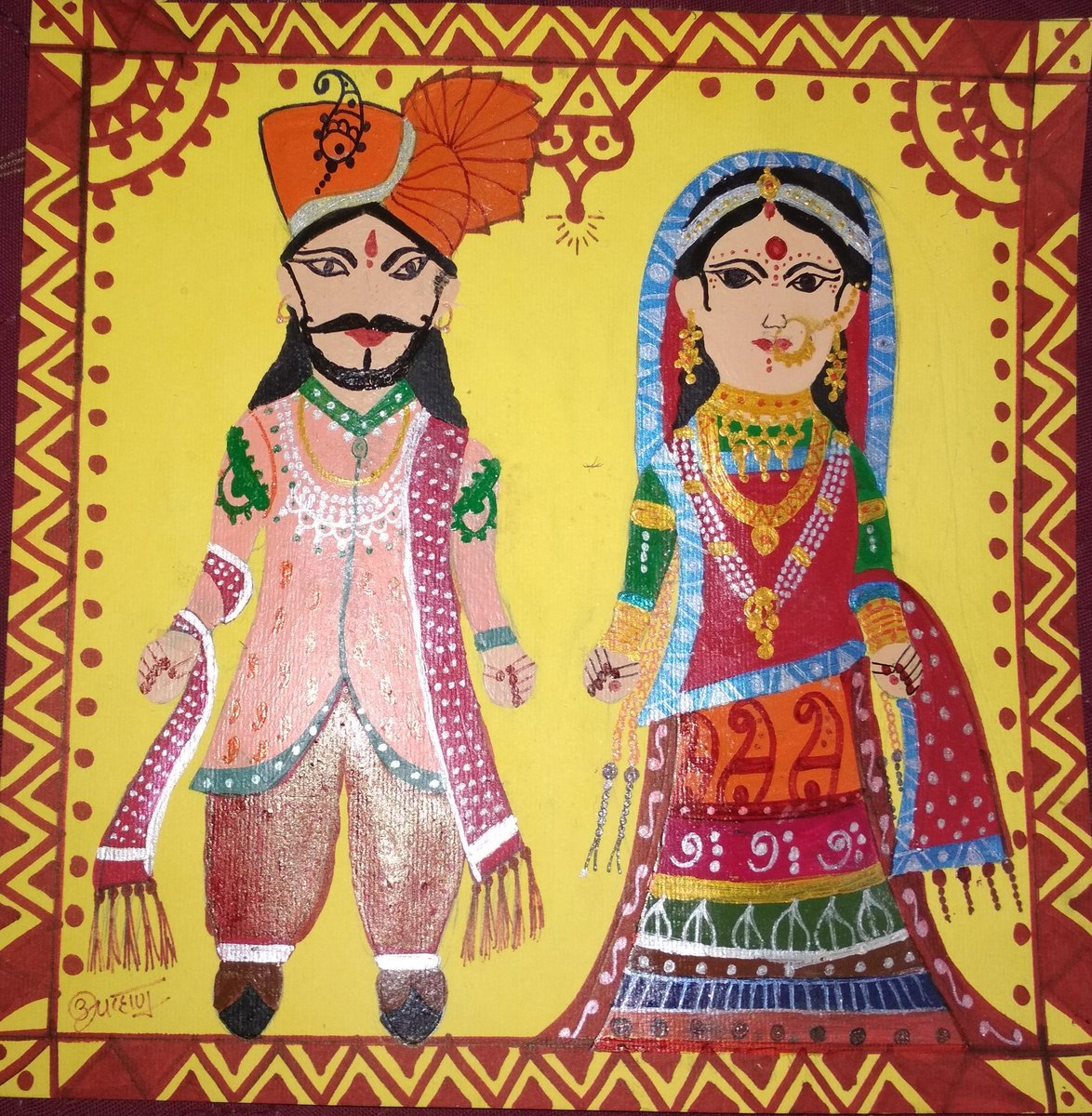 Eco friendly Festival of Gangaur Images 