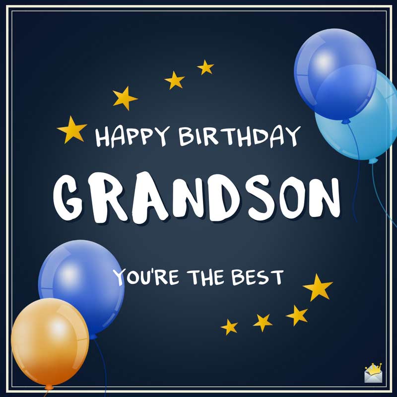 Happy Birthday Grandson 