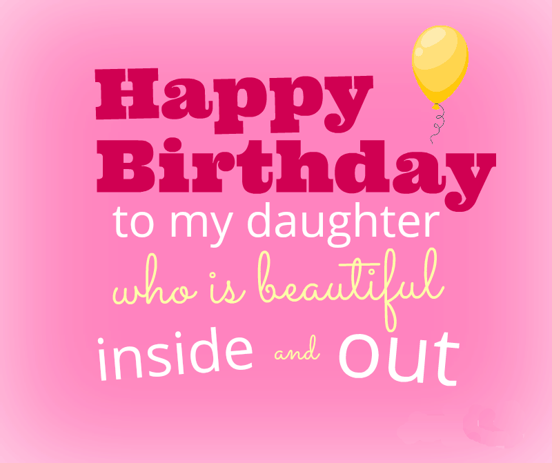 Happy Birthday Daughter Images 