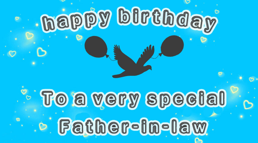 Birthday Wishes Images for Father-in-Law