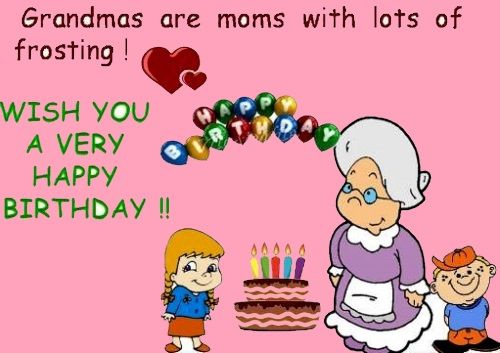 Birthday Wishes for Grandmother