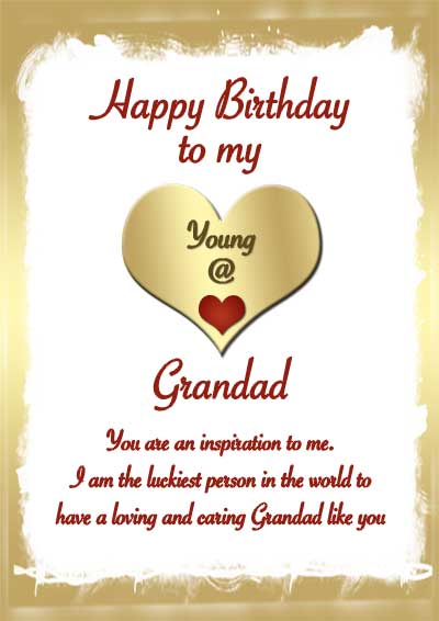 Birthday Wishes for Grandfather