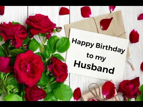 Birthday Wishes for Husband Images 