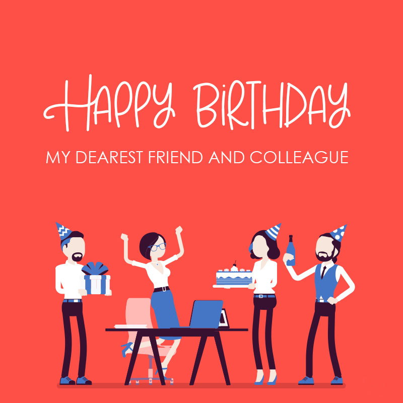 Birthday Wishes for Colleague Images 