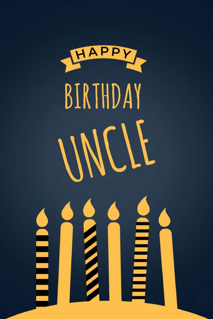 Birthday Wishes for Uncle Images 
