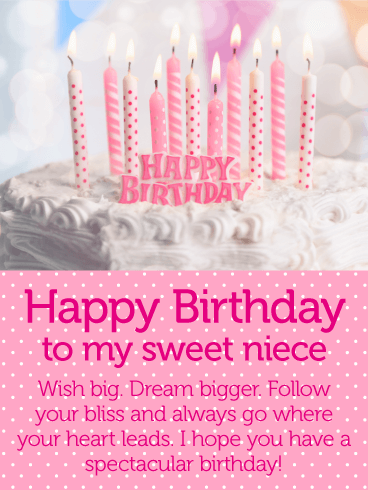 Birthday Wishes for Niece