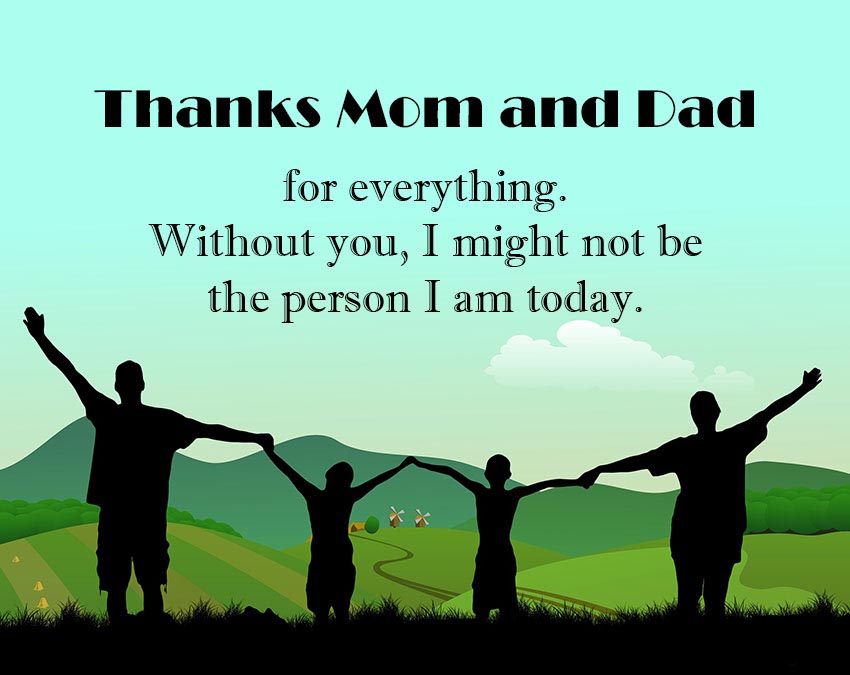Thank You for Taking Care of My Parents Images