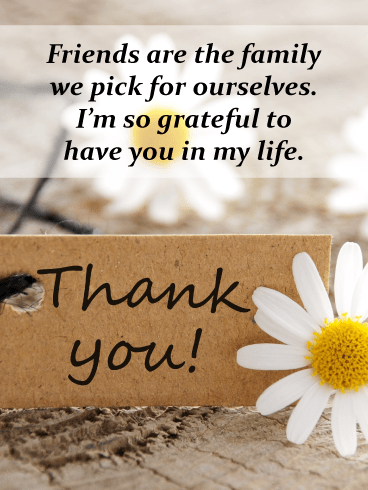 Thank You Messages For Family And Friends Images