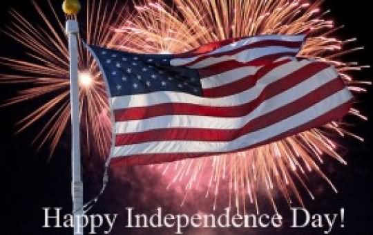 Greeting on American Independence Day Images