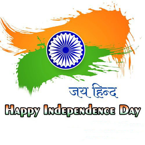 Beautiful Image Of  Wishing Indian Independence Day