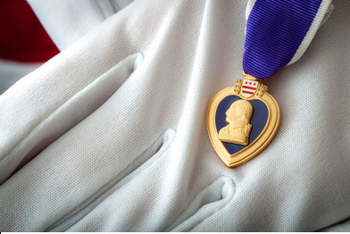 Background Image For Wishes USA Purple Heart Day 