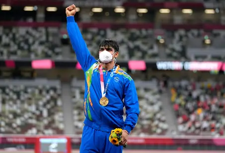 Neeraj Chopra wins gold at Tokyo Olympics .Good Job....